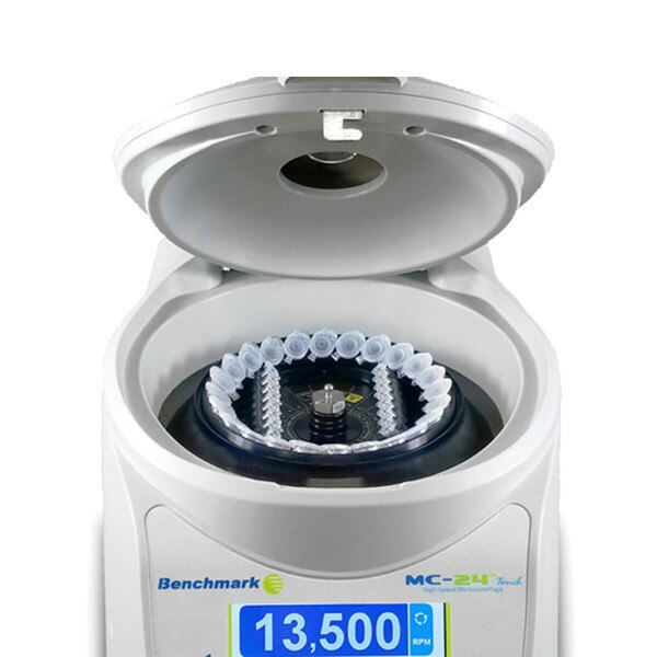 Touch Microcentrifuge, controls